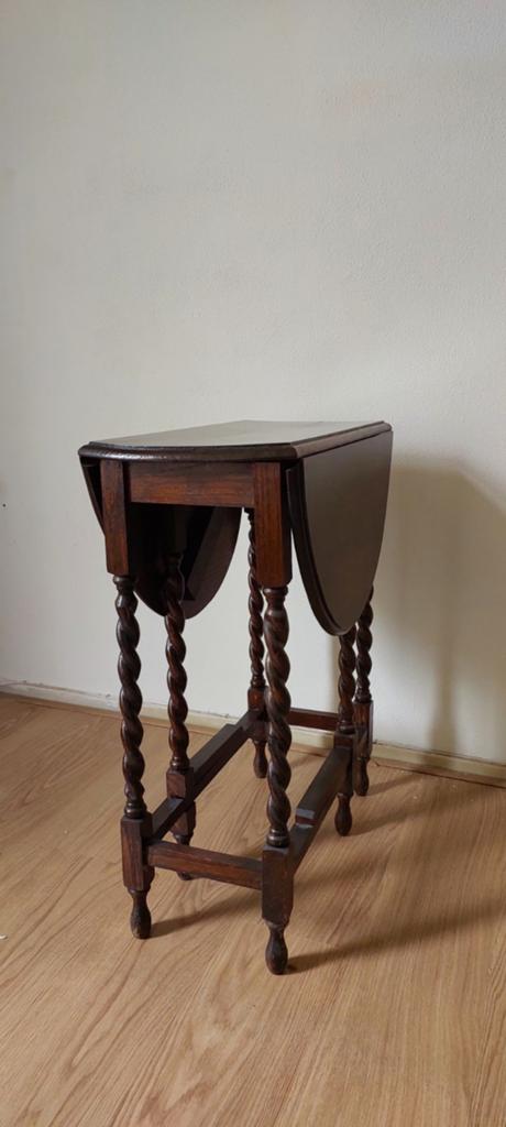 Antieke klaptafel - gateleg table, Ophalen