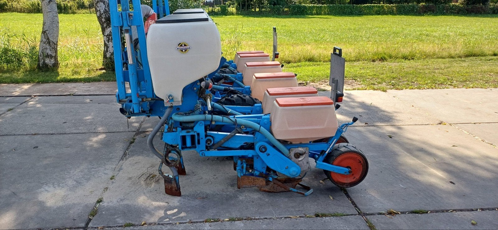 monosem maiszaaier 6 rij mais zaaimachine, Ophalen, Transport