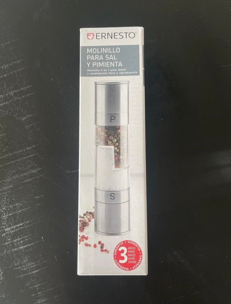 2 in 1 peper en zout molen | Lidl, Huis en Inrichting, Keuken | Keukenbenodigdheden, Ophalen of Verzenden, Nieuw