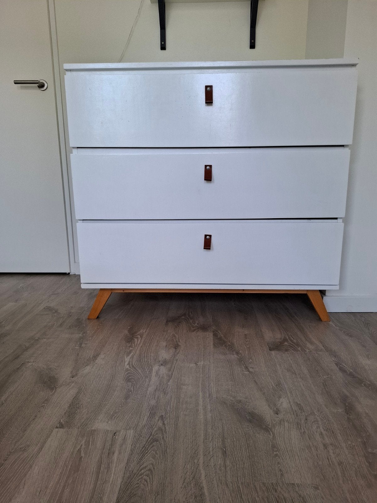 Commode met 3 laden, Ophalen, Gebruikt, Modern, Scandinavisch, 50 tot 100 cm