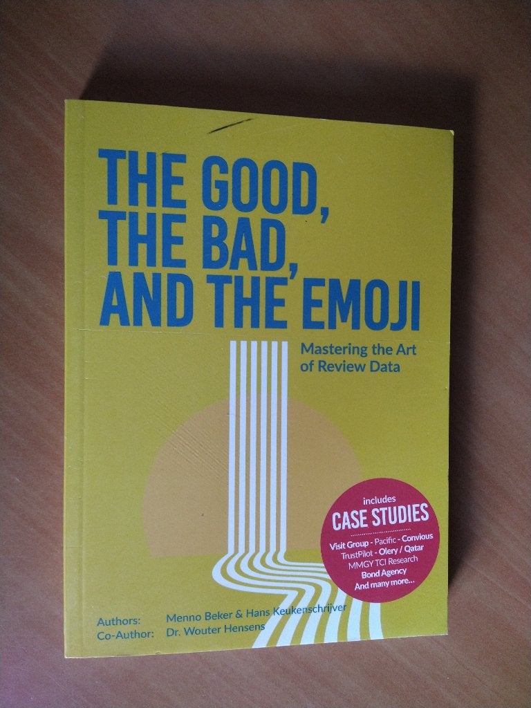 The Good, The Bad, and The Emoji. Mastering Review Data, Gelezen, Ophalen of Verzenden, Economie en Marketing, Menno Beker & Hans Keukenschrijver, Dr. Wouter Hensens