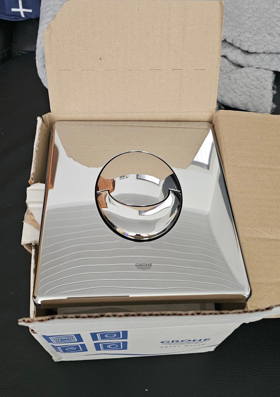 grohe wc bedieningspaneel chrome kleur deze is ongebruikt., Ophalen, Nieuw, Koper, Toilet