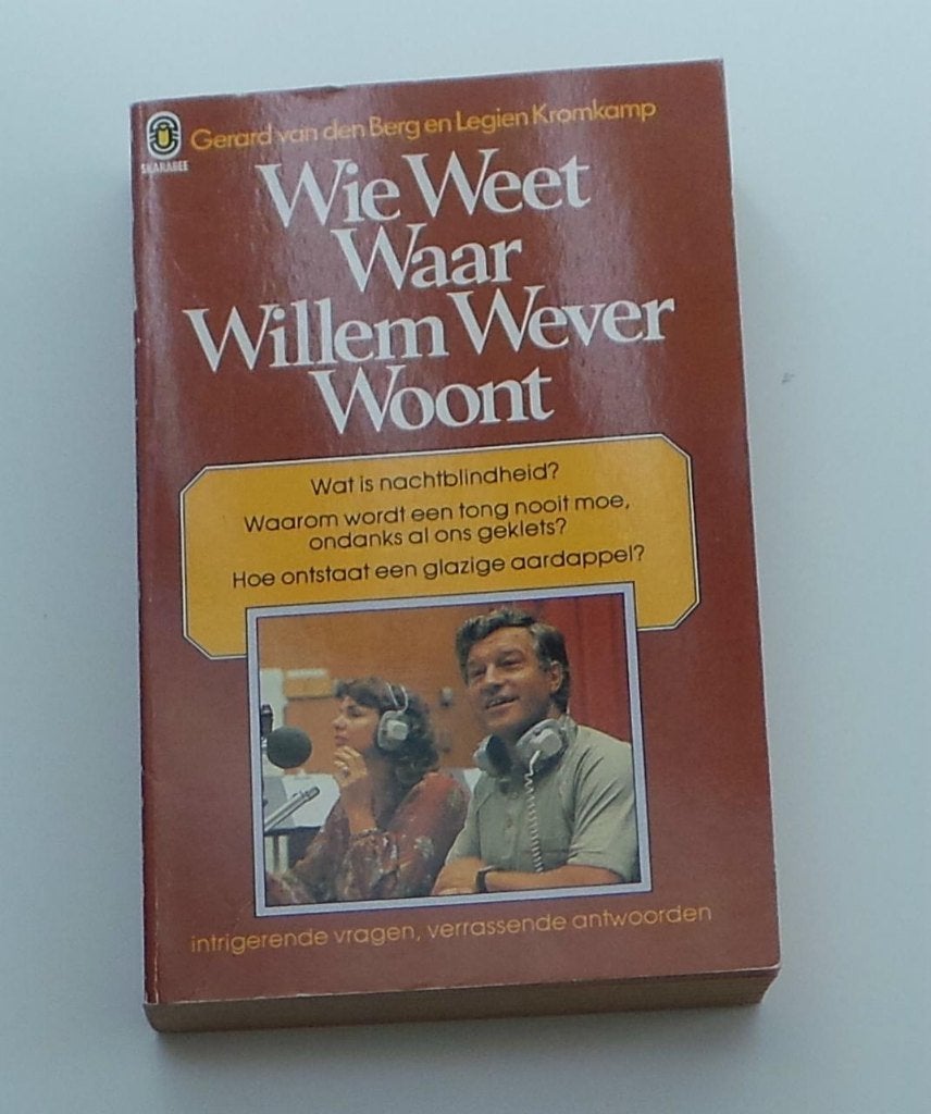 Quiz informatief bordspel. Wie weet waar Willem Wever woont?, Een of twee spelers, Ophalen, Zo goed als nieuw