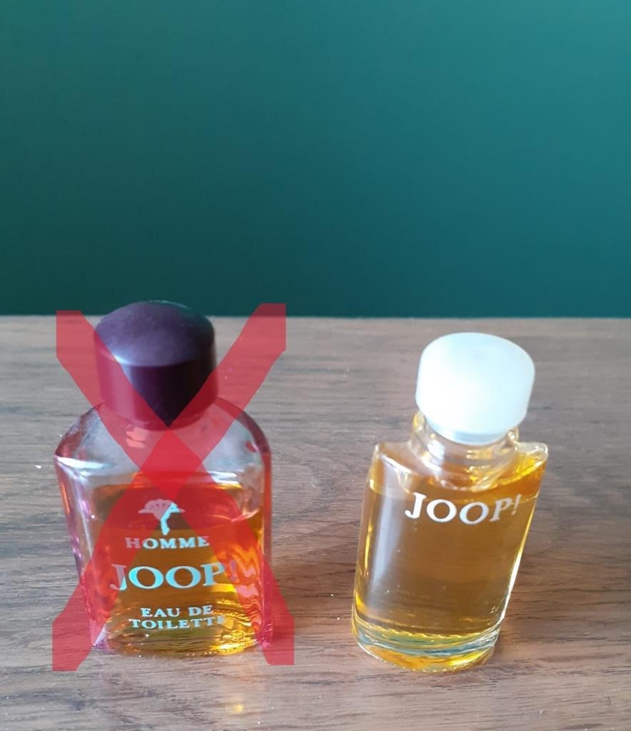 JOOP miniaturen, Ophalen of Verzenden, Zo goed als nieuw, Miniatuur, Gevuld