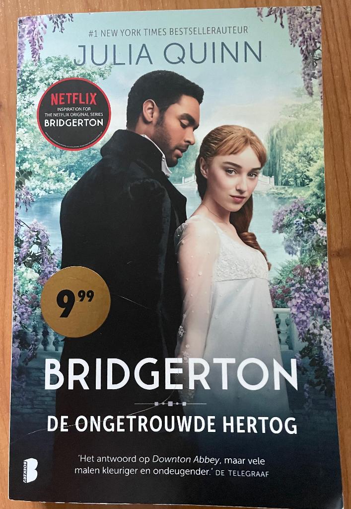 De ongetrouwde hertog deel 1 serie Bridgerton Julia Quinn, Boeken, Europa overig, Ophalen of Verzenden, Zo goed als nieuw, Julia Quinn