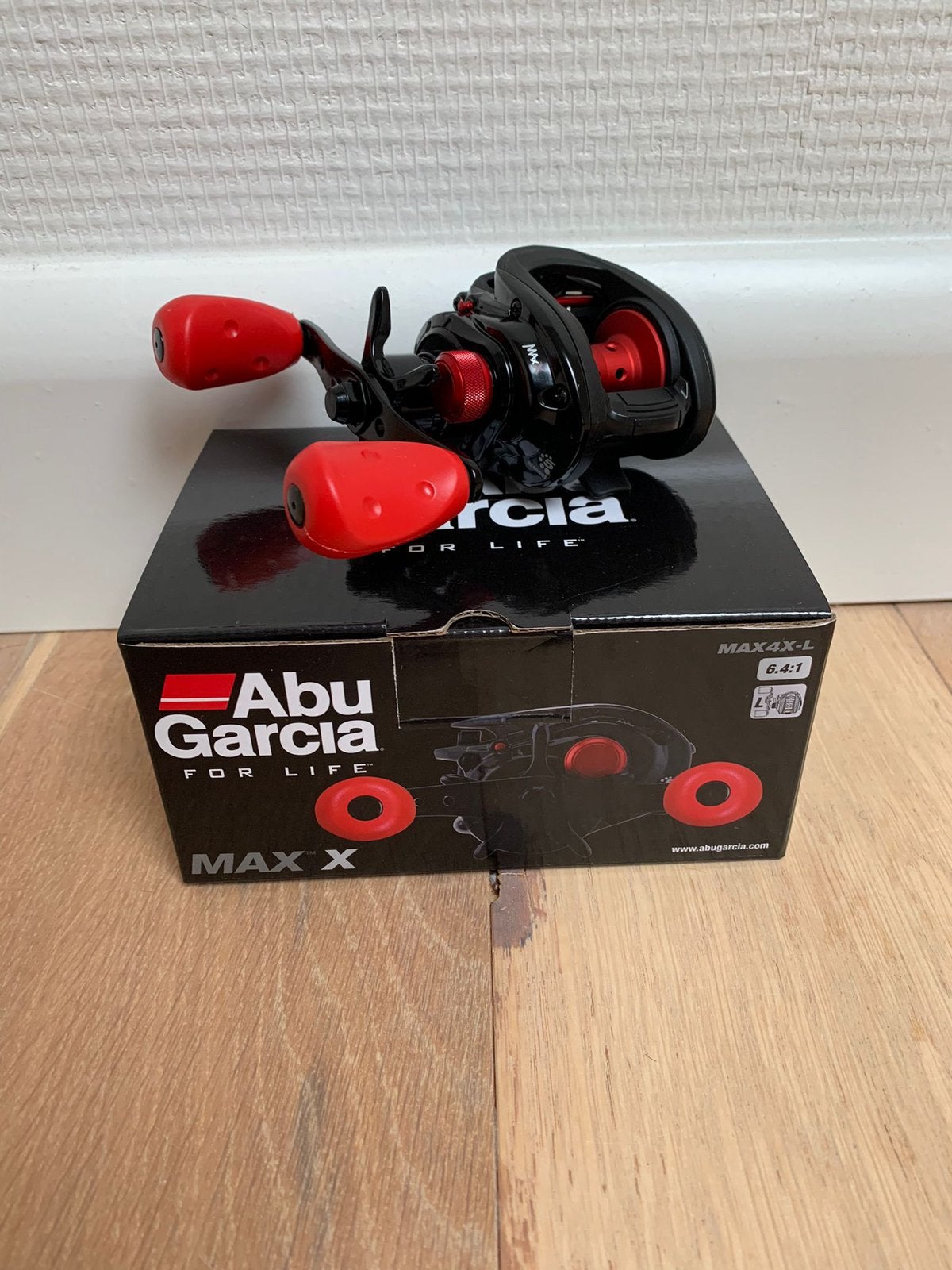 Nieuwe Abu Garcia Max X LH reelmolen, 5 lagers, Watersport en Boten, Abu garcia, Molen, Nieuw, Ophalen of Verzenden