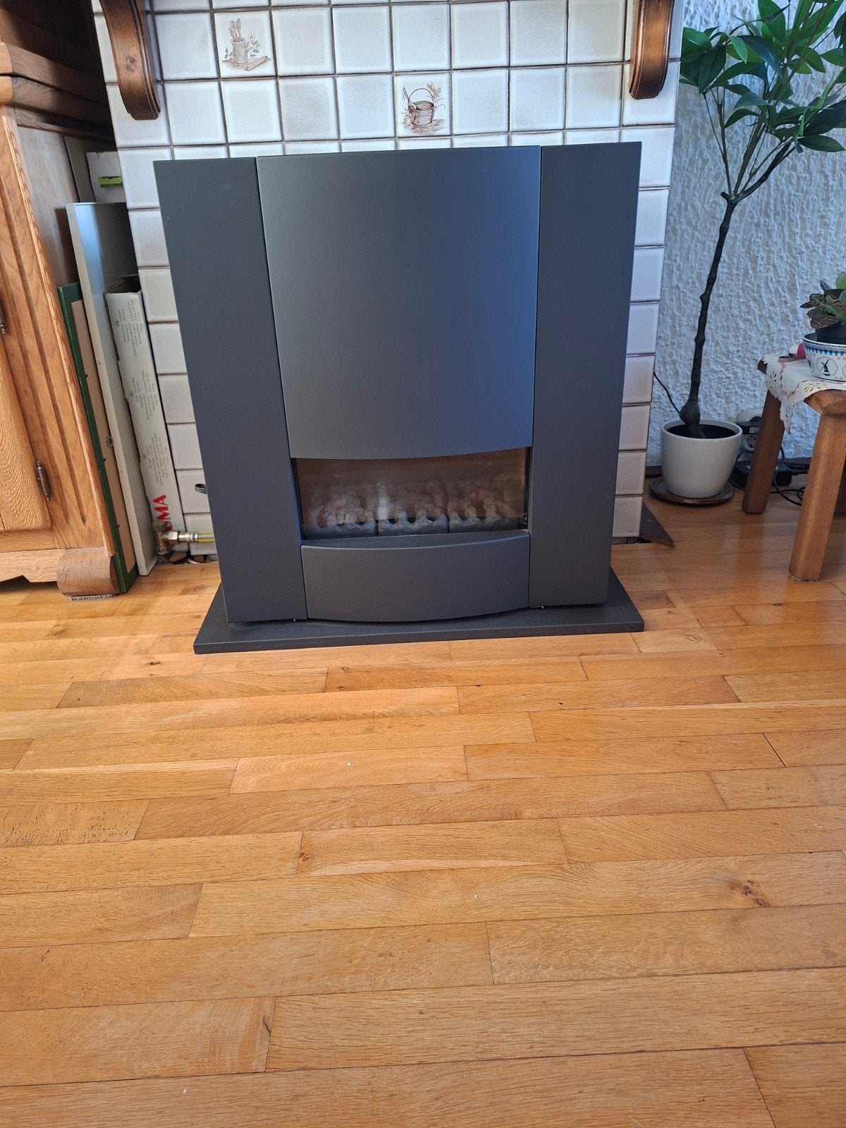 DRU Opera Deco-02 Gashaard - Zo goed als nieuw, Huis en Inrichting, Ophalen, Zo goed als nieuw, Vrijstaande haard, Gashaard