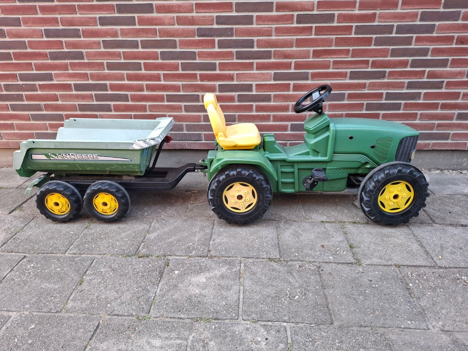 Rolly Toys Grote Trekker met Kiepwagen - Gebruikt, Ophalen