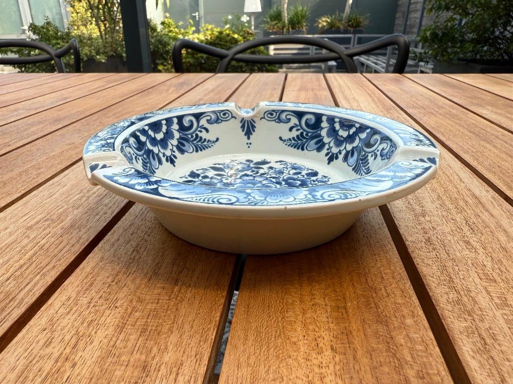 Schaal rond Delfts Blauw 18cm - Oud Delft, Ophalen of Verzenden