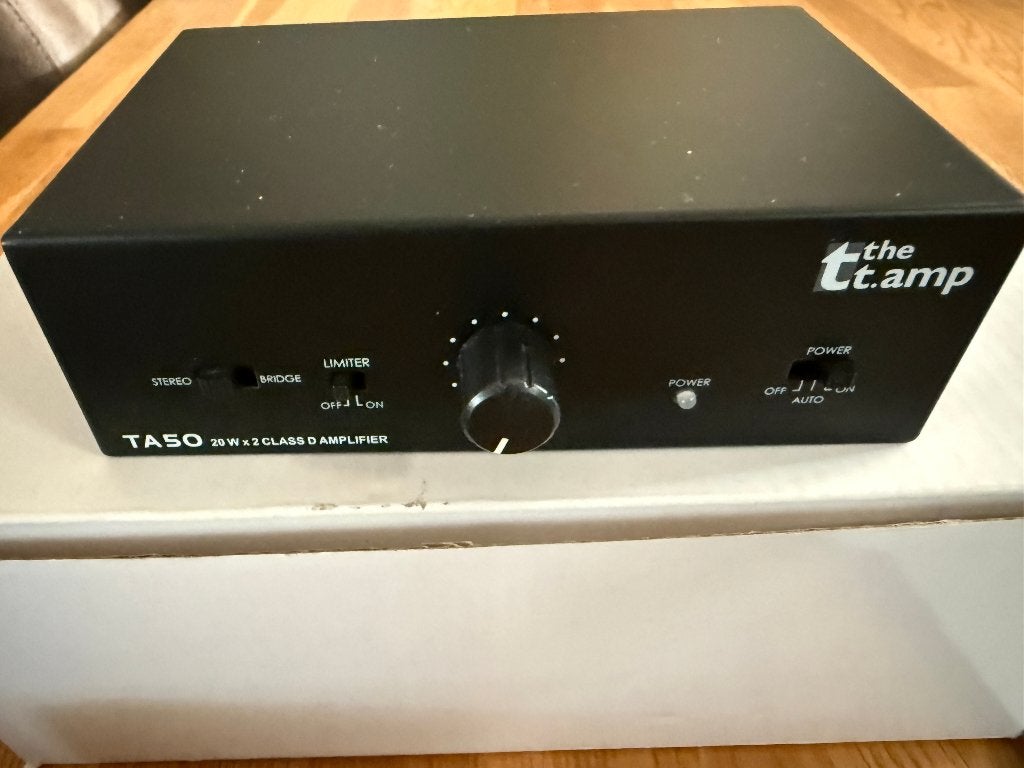 Thomann The t.amp TA-50 versterker ZGAN en compleet, Overige merken, Ophalen of Verzenden, Zo goed als nieuw, 60 tot 120 watt