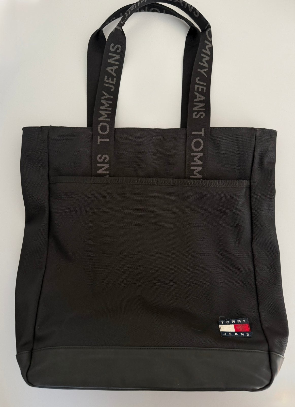 Tommy Hilfiger daily tote shopper, Ophalen of Verzenden, Zo goed als nieuw, Zwart, Shopper