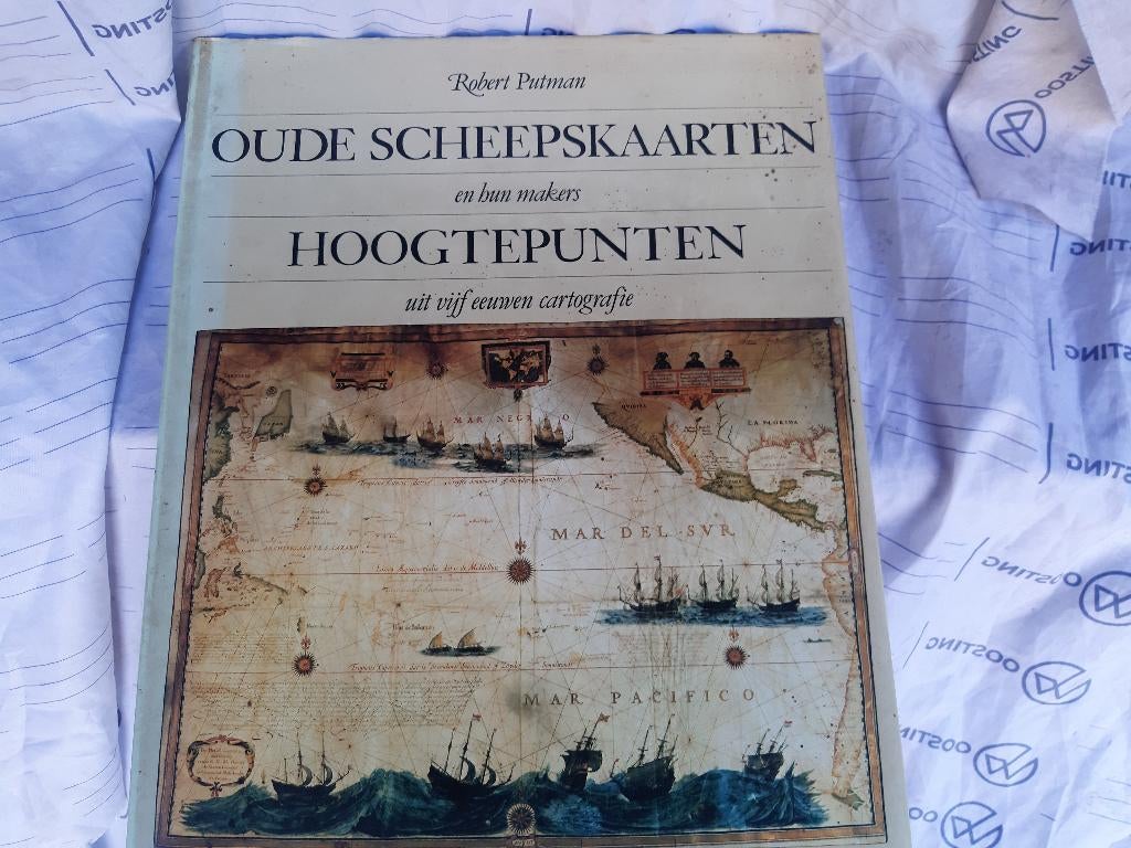 Oude scheepskaarten en hun makers, Boeken, Atlassen en Landkaarten, Gelezen, Overige atlassen, Overige gebieden, 1800 tot 2000
