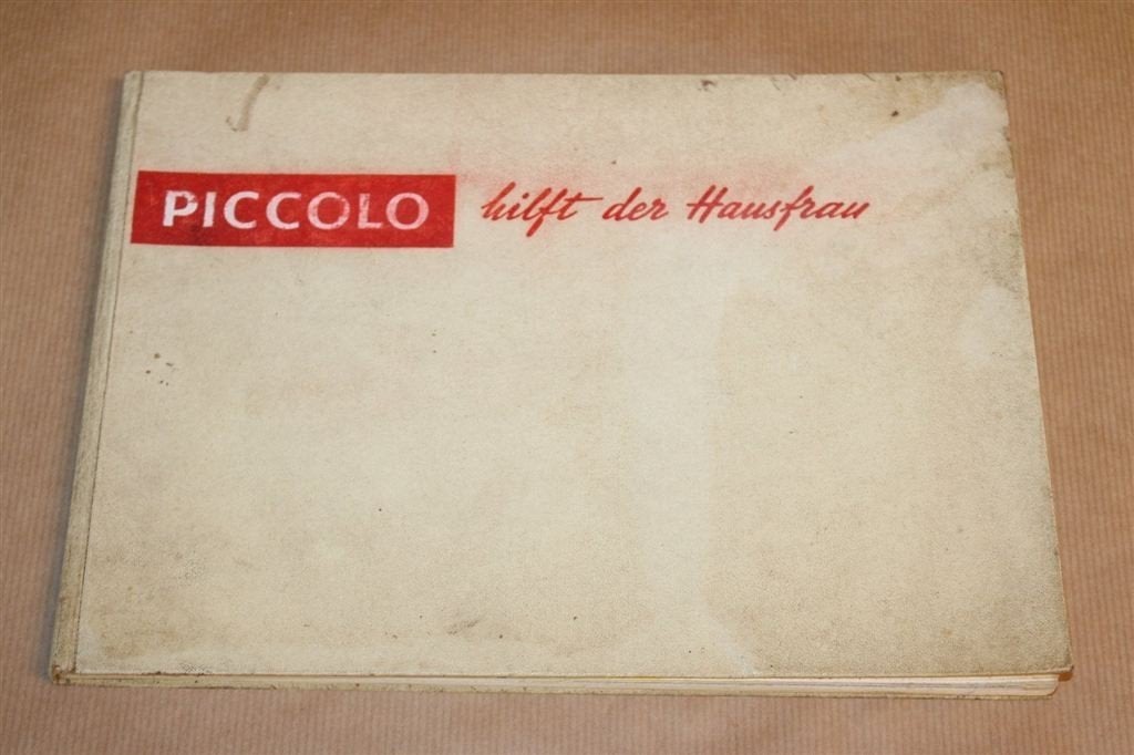 Piccolo Huishoudmotor Retro Handleiding 1960 [DE], Ophalen of Verzenden, Gelezen, Europa