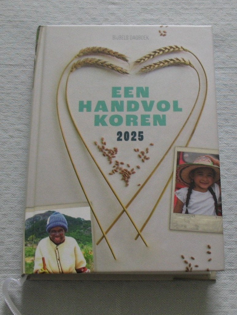 Bijbels dagboek Een handvol koren GZB, Ophalen of Verzenden, Zo goed als nieuw, Christendom | Protestants