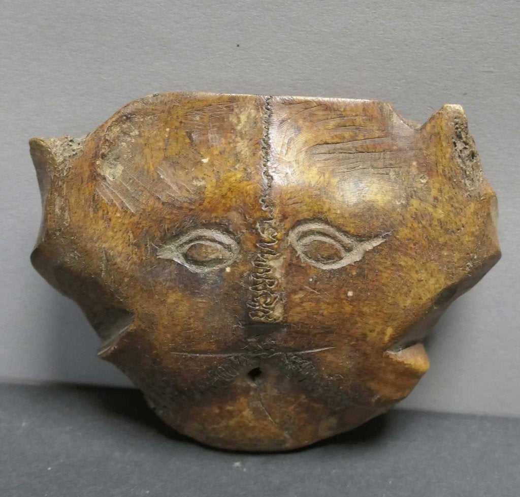 Masker MX5 Topeng Wayang Tribal Bali Java Shaman Indonesie, Antiek en Kunst, Ophalen of Verzenden