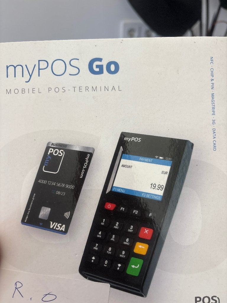 myPOS Go Mobiel POS-terminal, Ophalen of Verzenden, Overige typen