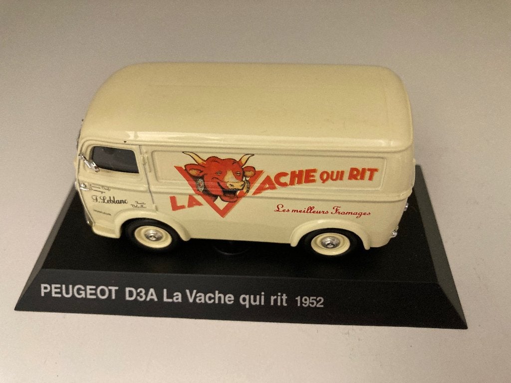 Modelauto Peugeot D3A La Vache Qui Rit 1952, Ophalen of Verzenden, Gebruikt, Auto, Overige merken