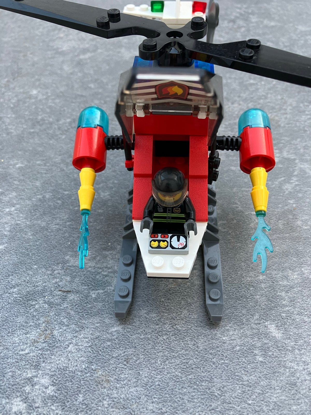 Lego City Brandweer Helikopter 7238, Ophalen of Verzenden, Gebruikt, Overige merken