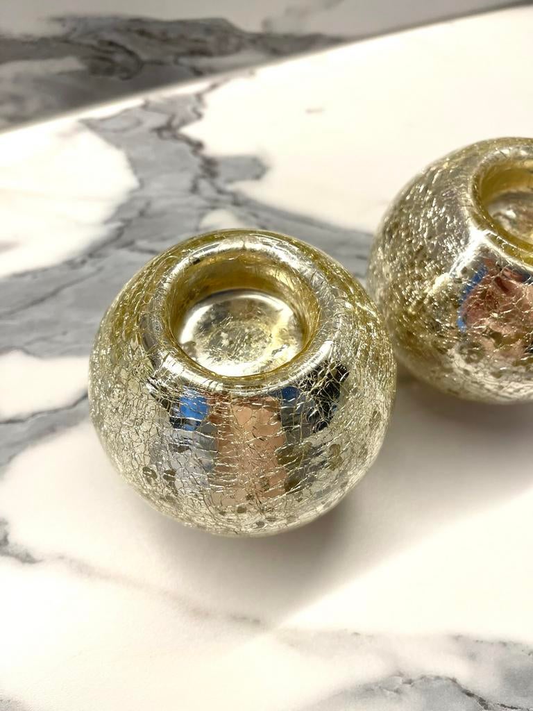 Zara home theelichthouders goud nieuw, Ophalen of Verzenden, Nieuw, Overige materialen, Minder dan 25 cm