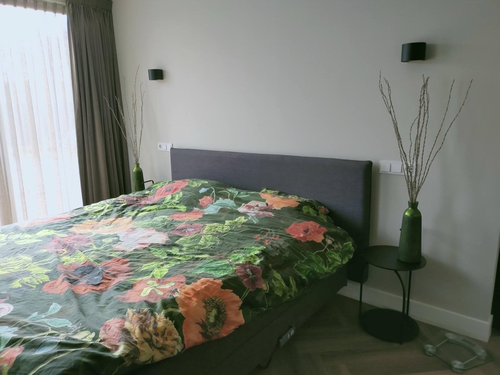 Auping boxspring elektrisch verstelbaar bed 180x210, Ophalen, Verstelbaar, 210 cm, Tweepersoons
