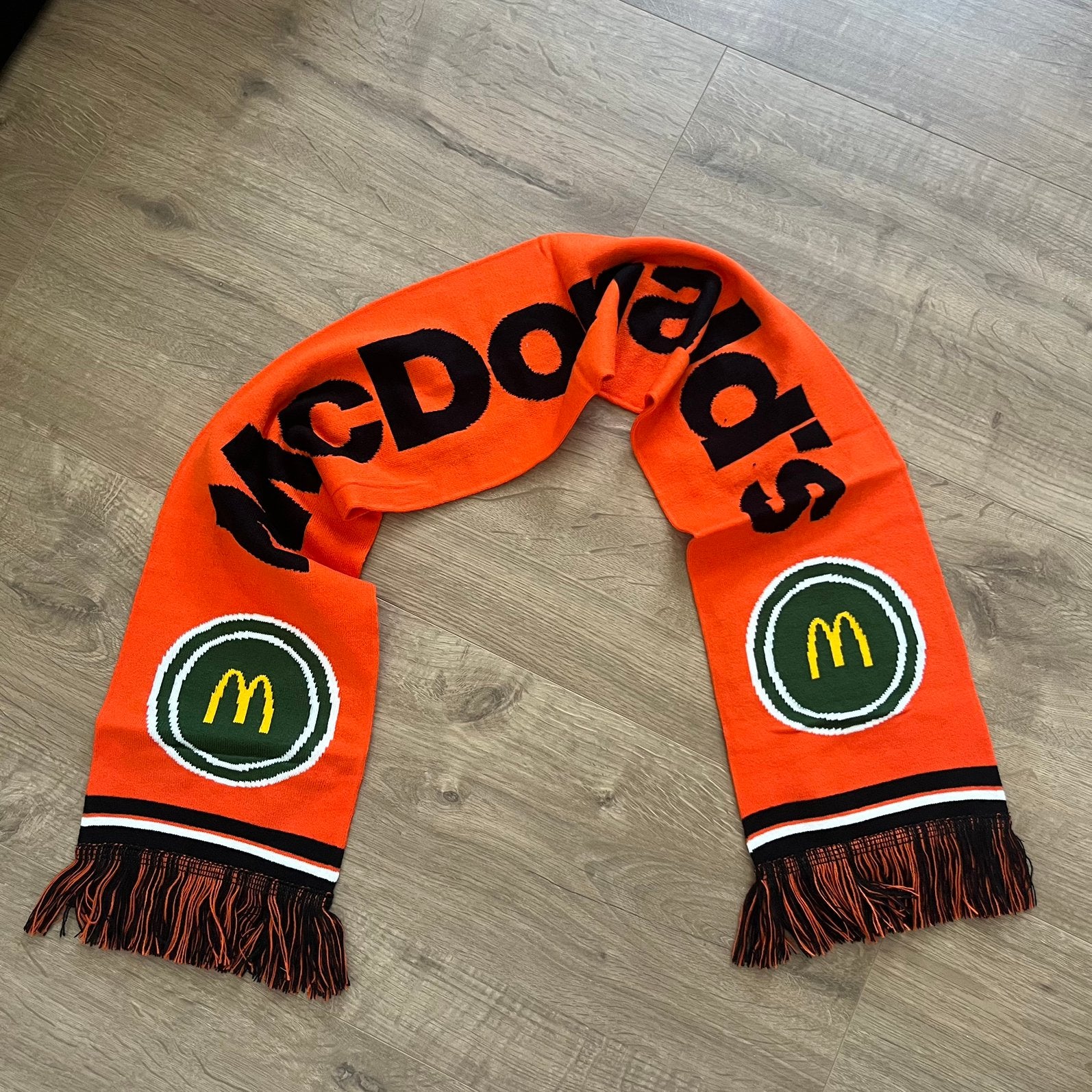Mc Donald's mac donalds wk voetbal sjaal nederland, Ophalen of Verzenden, Zo goed als nieuw, Overige maten, Sjaal