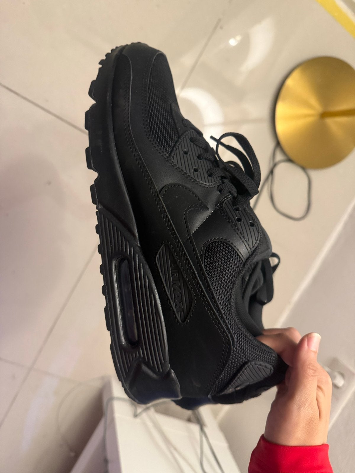 Nike Air Max 90 Zwart - Maat 46, Ophalen of Verzenden, Nieuw, Zwart, Sneakers of Gympen