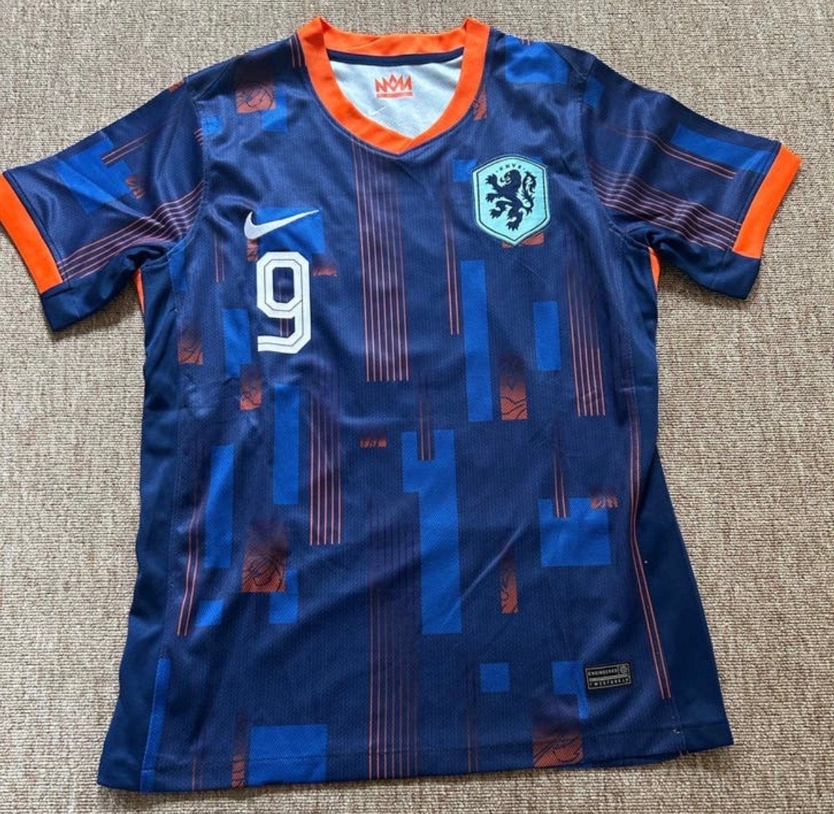 Nike Nederlands Elftal Uitshirt 2024-2026 Maat S #9 Nieuw, Sport en Fitness, Voetbal, Maat S, Ophalen of Verzenden, Nieuw, Shirt