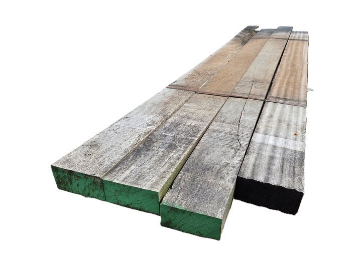 Hardhouten balken 10x20 cm / Extra goedkoop - nr: HB236