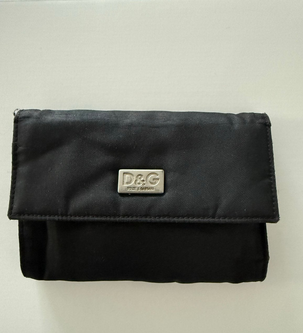 Dolce & Gabbana portemonnee - Zwart vintage, Ophalen of Verzenden, Gebruikt, Zwart, Dolce & Gabbana