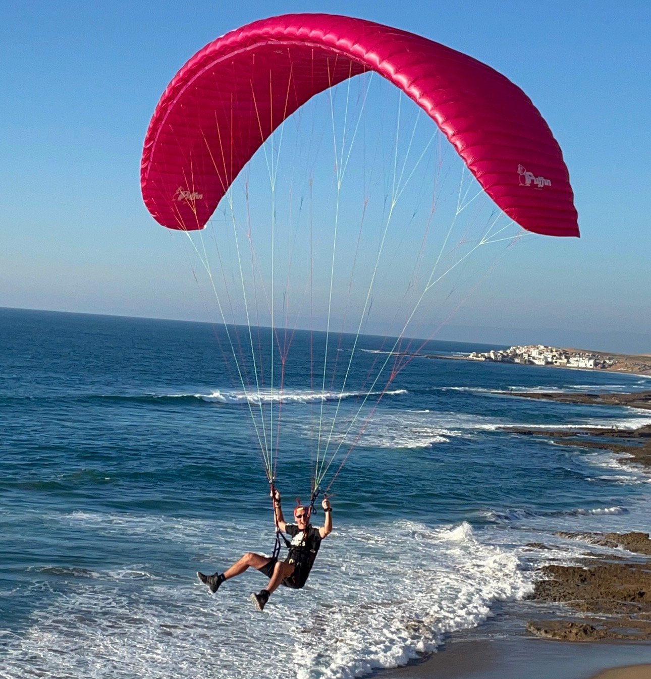 Little Cloud Puffin 16 m²  Incl.kite- en standaardrisers, Ophalen of Verzenden, Zo goed als nieuw