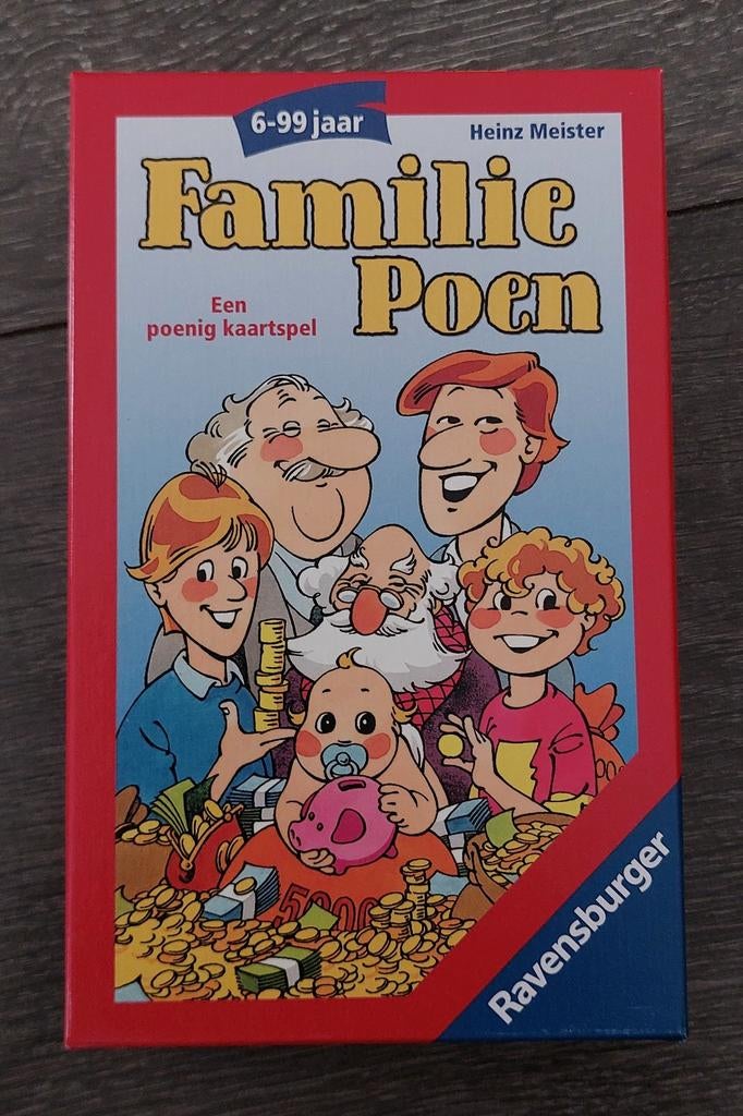 Familie Poen - een poenig kaartspel   NIEUW, Hobby en Vrije tijd, Gezelschapsspellen | Kaartspellen, Ophalen of Verzenden, Nieuw