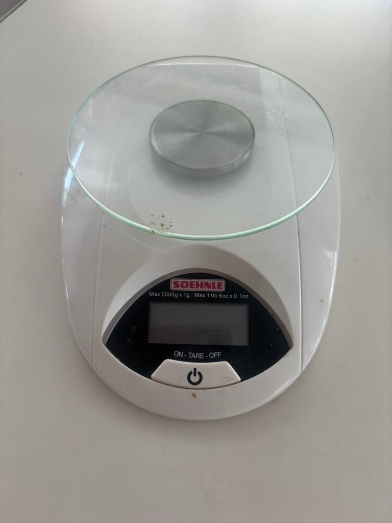 Keukenweegschaal schoehnle, Minder dan 10 kg, Keukenweegschaal, 1 tot 500 gram, Ophalen of Verzenden