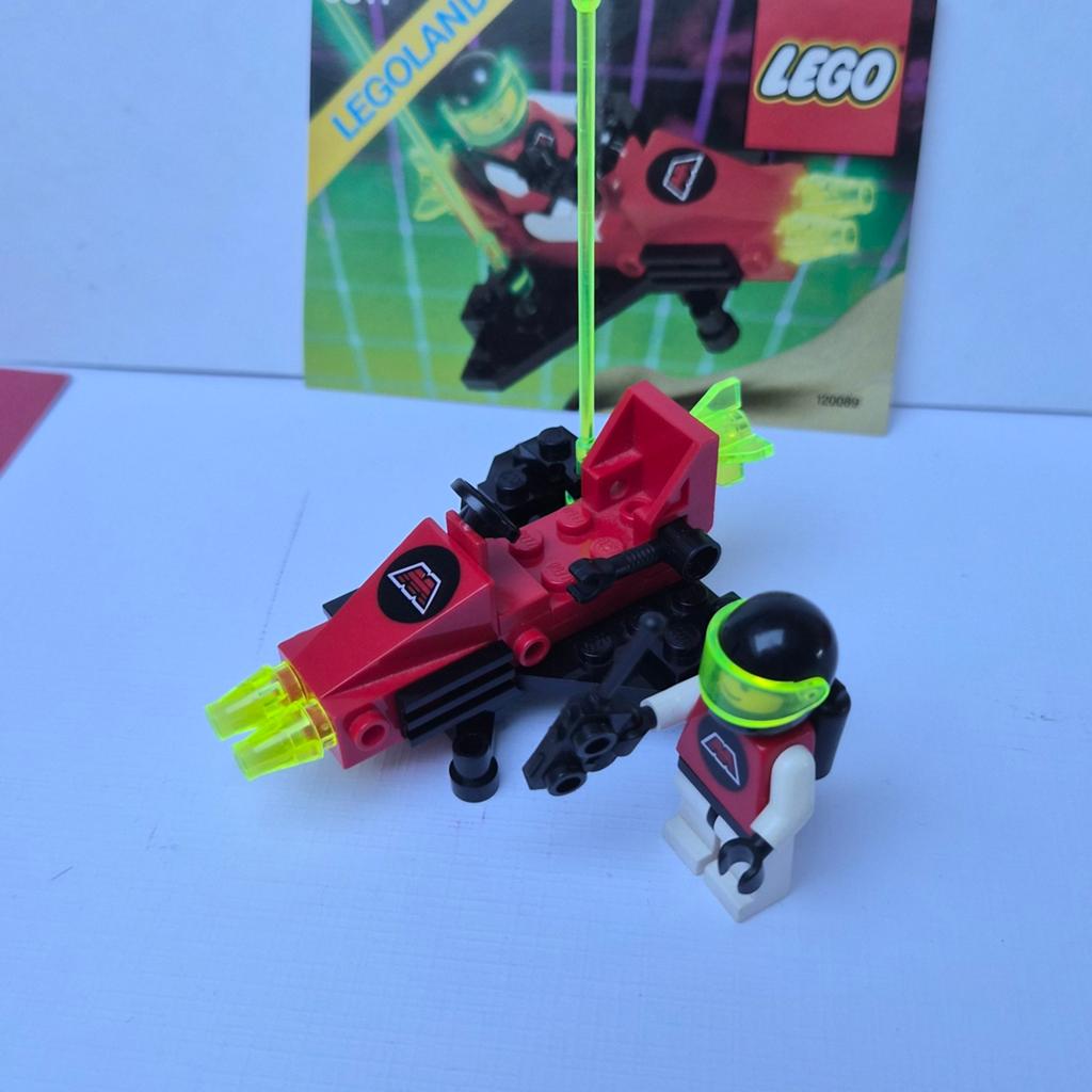 Lego 6811: Pulsar Charger met boekje - Compleet, Kinderen en Baby's, Speelgoed | Duplo en Lego, Lego, Ophalen of Verzenden, Zo goed als nieuw
