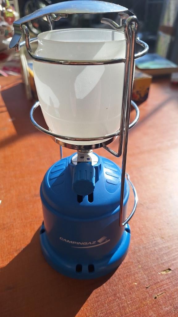 Campingaz Camping 206L Gaslamp - 80W, Ophalen of Verzenden, Zo goed als nieuw