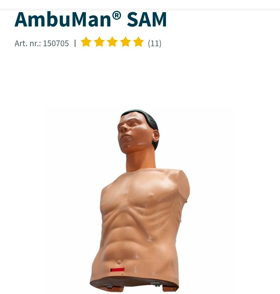 Reanimatie pop ambu man Sam, Ophalen, Zo goed als nieuw