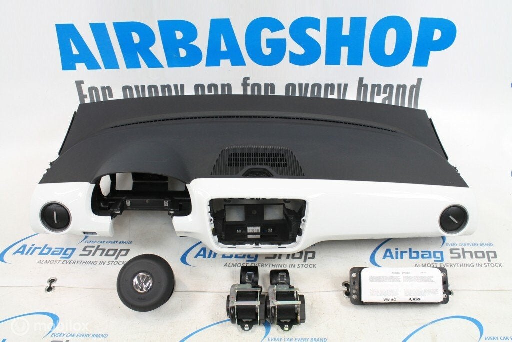 Airbag set - dashboard wit volkswagen up (2012-2016)