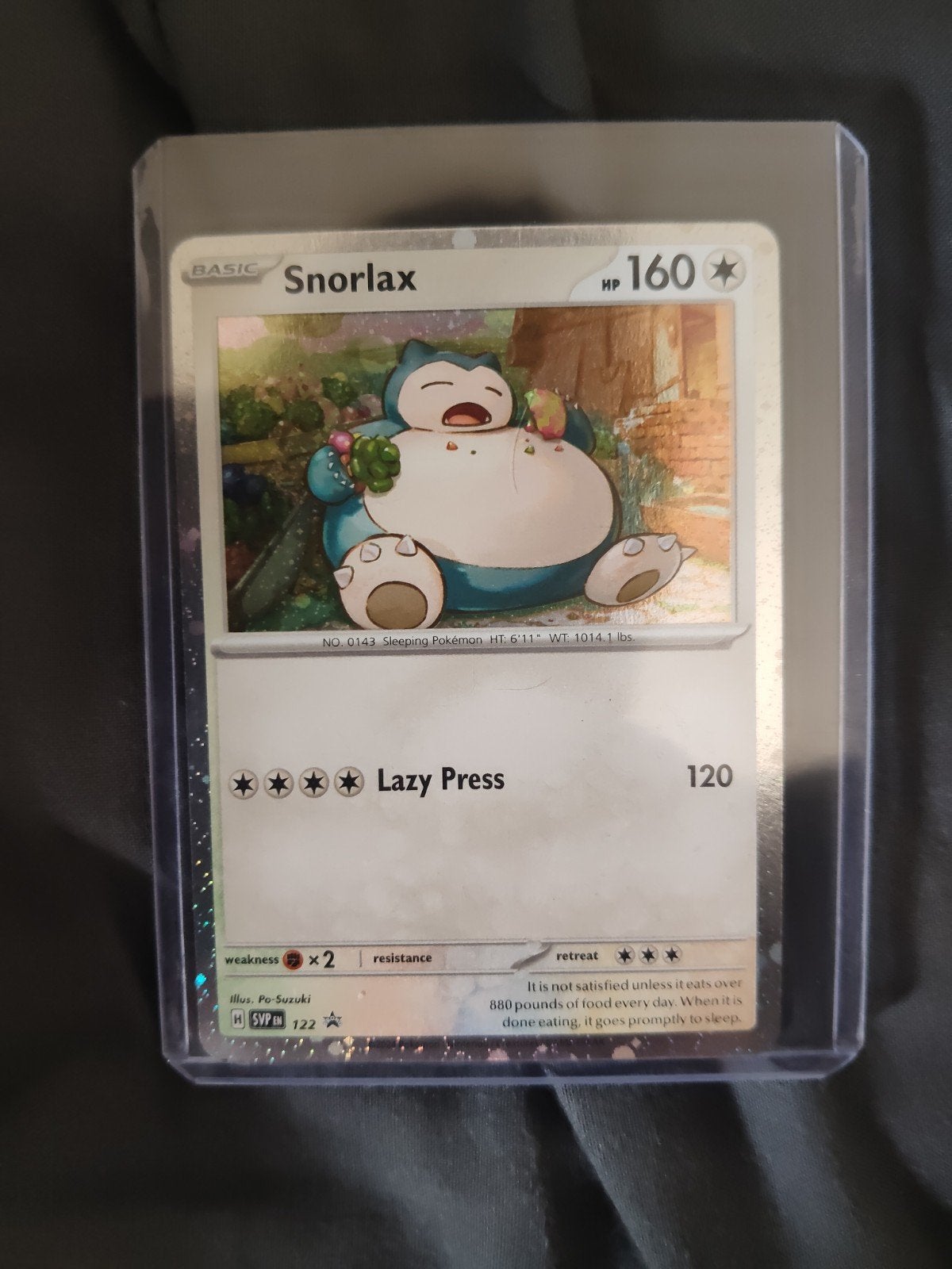 Pokemon Kaart Snorlax, Ophalen, Nieuw, Losse kaart