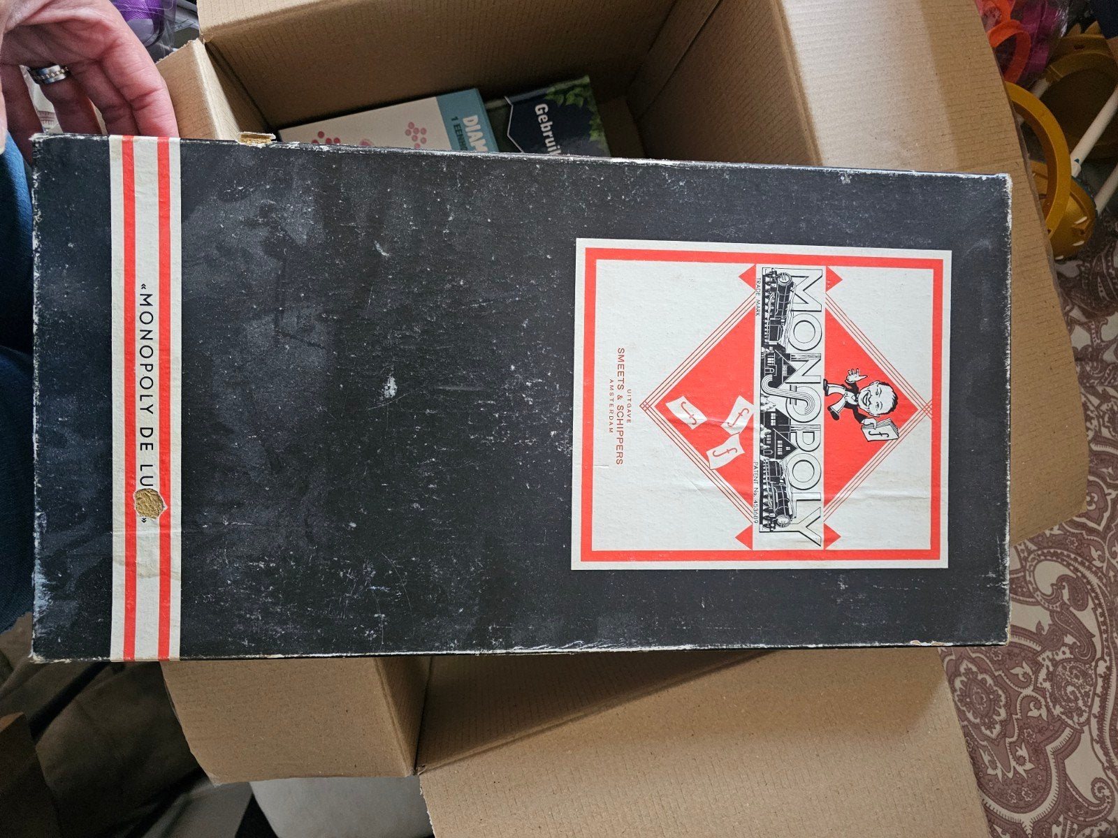 Vintage Monopoly – Smeets & Schippers Weert, Ophalen of Verzenden, Gebruikt