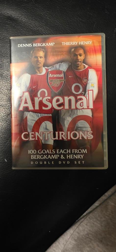 Arsenal Centurions DVD - Bergkamp & Henry 100 Goals, Voetbal, Gebruikt, Alle leeftijden, Boxset
