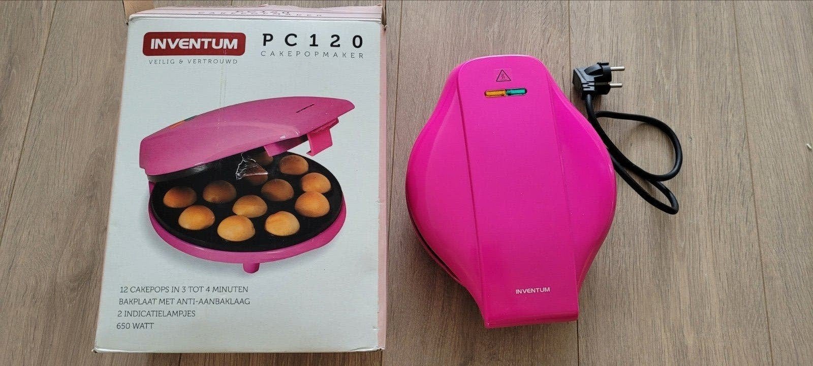 Inventum Cakepopmaker PC120 - Zo goed als nieuw, Ophalen of Verzenden, Zo goed als nieuw