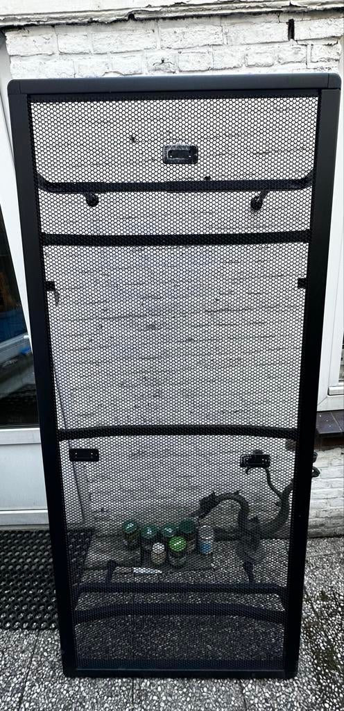 Auping hoogwaardige eenpersoons bedbodem, Gebruikt, 90 cm, Eenpersoons, Zwart