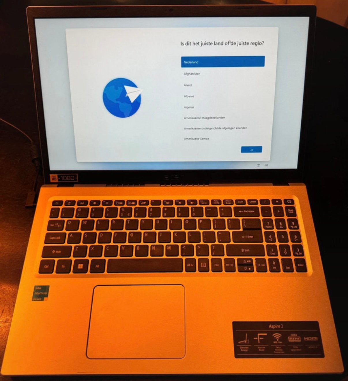 Acer laptop aspire 3, Computers en Software, Ophalen, Zo goed als nieuw, 15 inch, 2 tot 3 Ghz