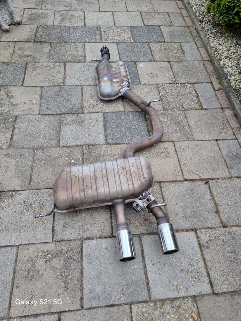 Originele Volkswagen golf R32 uitlaat!!, Ophalen of Verzenden, Volkswagen