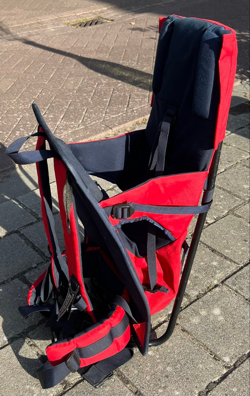 Active Leisure Draagzak Rood/Blauw, Gebruikt, Rug, Draagzak, Ophalen