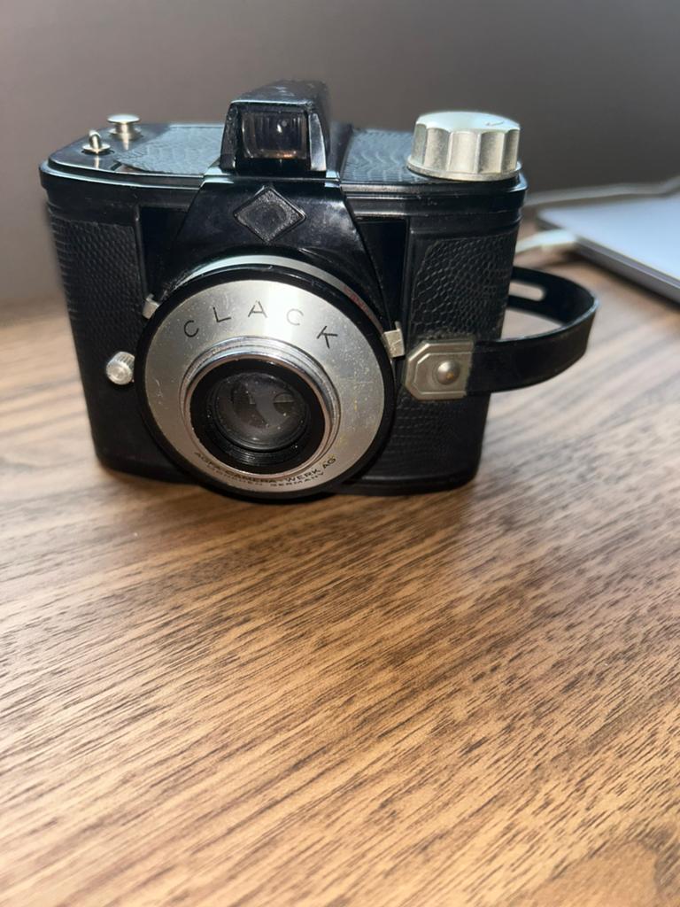 Clack agfa fotocamera uit 1950, Ophalen of Verzenden, Compact, Overige Merken