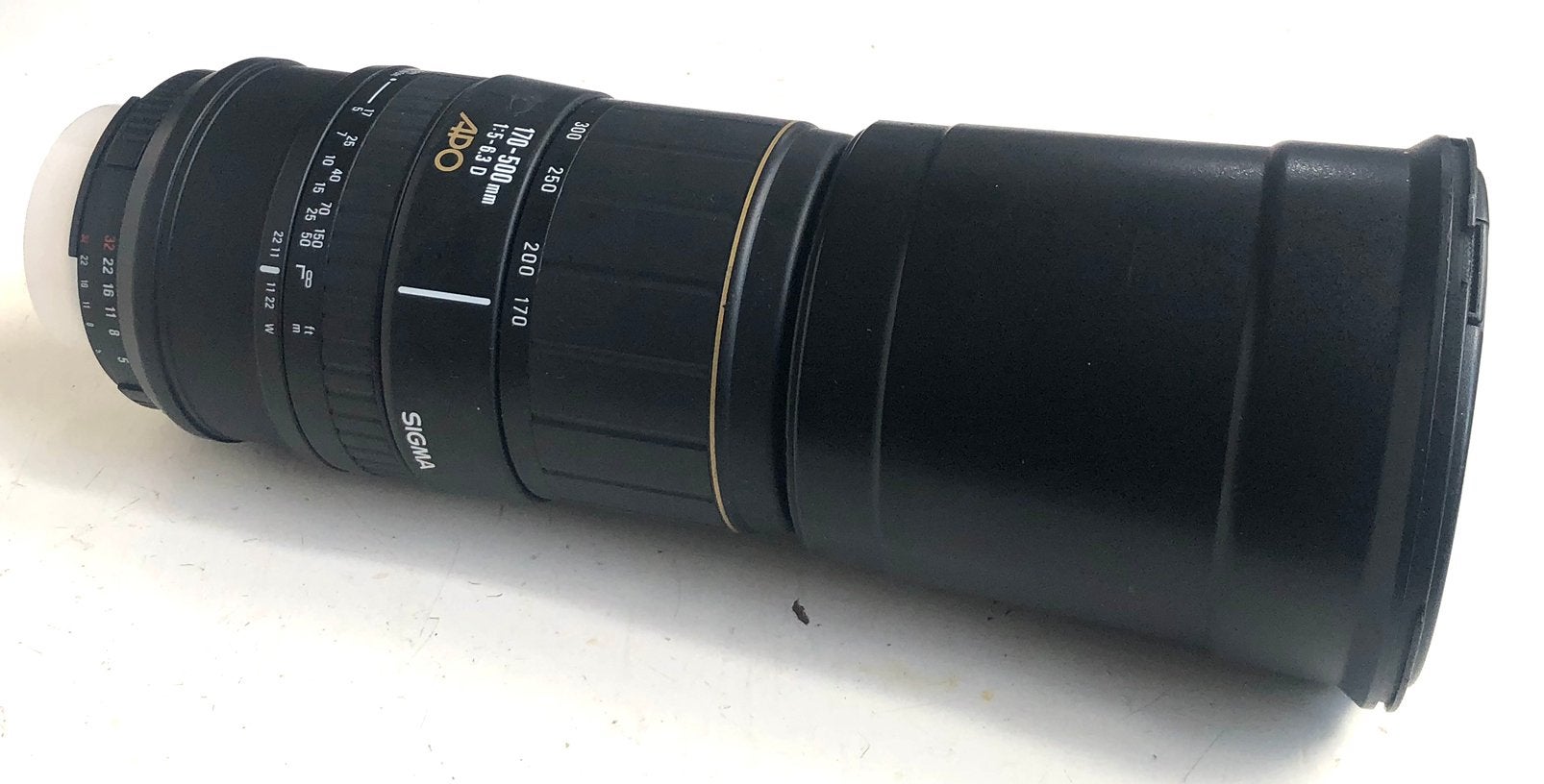 Sigma 170-500mm 1:5-6.3 D APO voor Nikon, Audio, Tv en Foto, Fotografie | Lenzen en Objectieven, Ophalen of Verzenden, Zo goed als nieuw