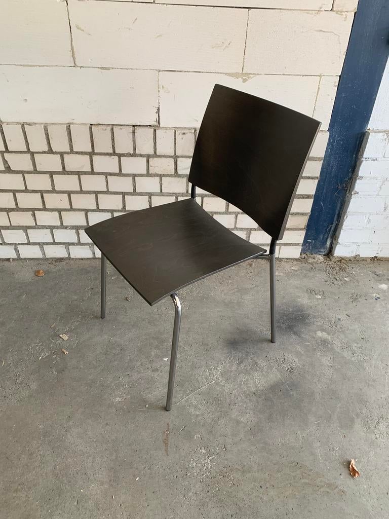 Spira; zwarte design stoel van Lammhults, Ophalen, Zo goed als nieuw, Zwart, Eén