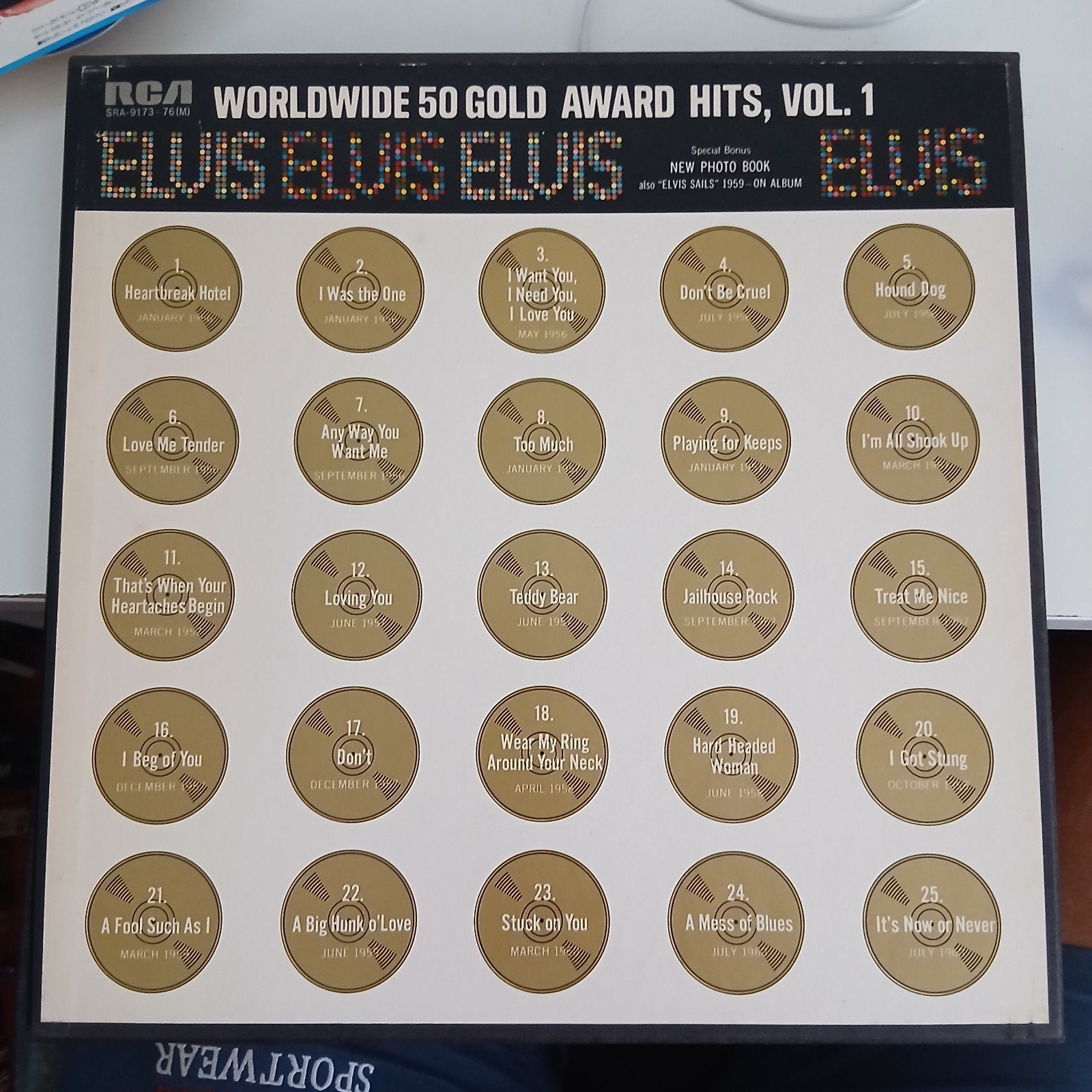 Elvis Presley - 4LP Worldwide 50 Gold Award Hits, Vol. 1, LP, Ophalen of Verzenden, Zo goed als nieuw, 12 inch