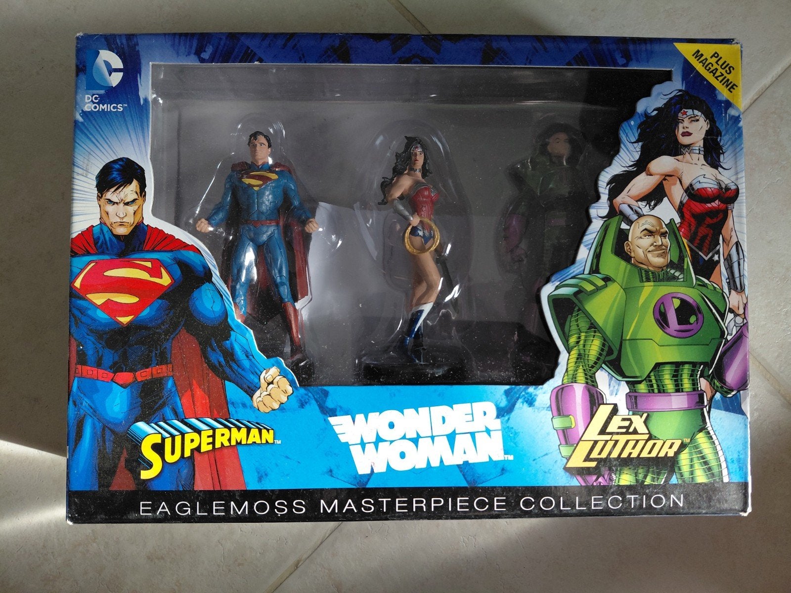 Justice League Legends: Superman, Wonder Woman, Lex Luthor, Ophalen of Verzenden, Gebruikt