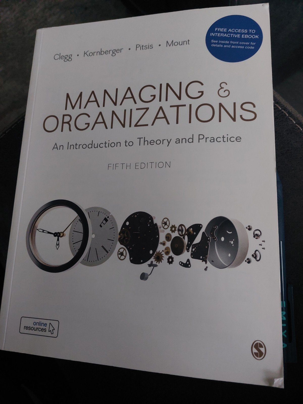managing & organizations, Clegg et al.,, Ophalen of Verzenden, Management, Zo goed als nieuw